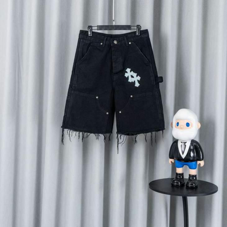 Picture of Chrome Hearts Jeans Short _SKUChromeHeartsS-XLaztx588855